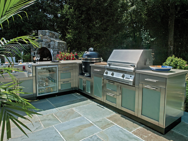 Outdoor Kitchens - Tropical - miami - by Nilo D'Nard Kitchens & Baths