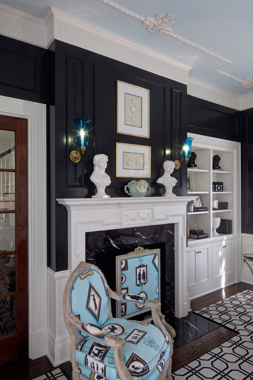Traditional Home Office by Chagrin Falls Design-Build Firms W Design Interiors