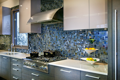 {Contemporary Kitchen by Atlanta Interior Designers & Decorators New Mood Design LLC}