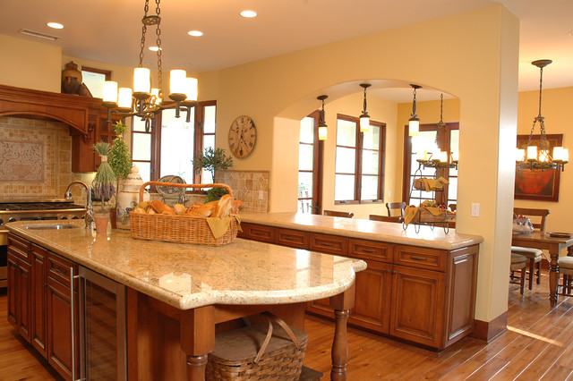 A Spanish Villa Kitchen - Traditional - Kitchen - san diego - by Kathy ...