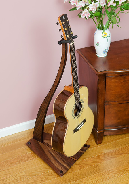 Claro Walnut SM Guitar Stand - Contemporary - Furniture - new york - by ...