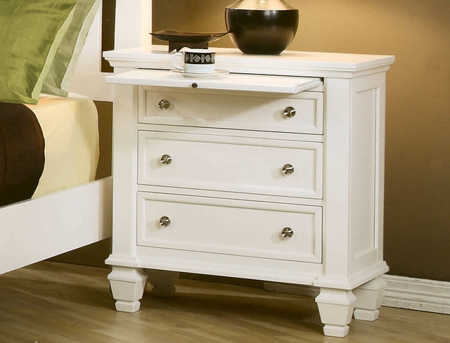 Sandy Beach Nightstand - Contemporary - Nightstands And Bedside Tables ...