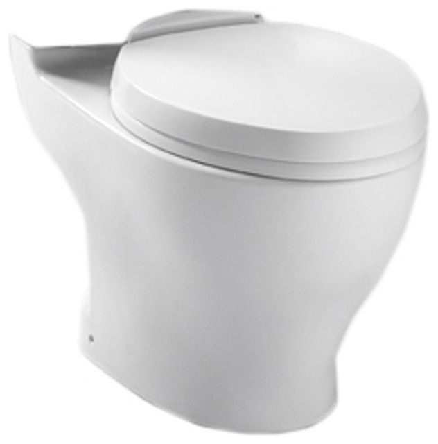 Toto CT416#01 Cotton White Aquia II Toilet Bowl - Contemporary ...