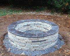 Granite Fire Pit - Contemporary - Fire Pits - by Greenstone Recycled ...