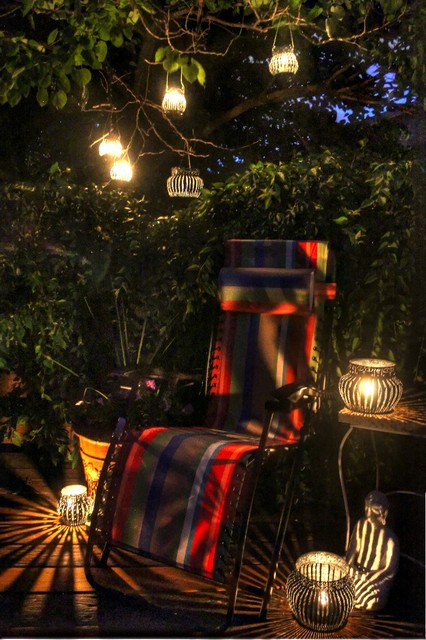 Garden Luminaries - Eclectic - Outdoor Decor - other metro ... Garden Luminaries Eclectic Outdoor Decor other metro