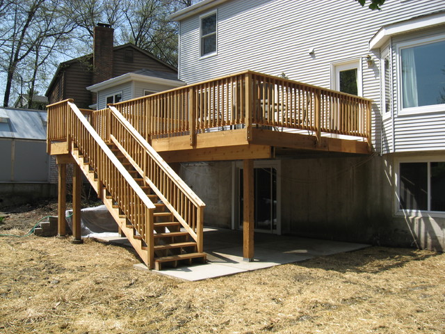 New Deck, Patio & Retaining Wall - Patio - st louis - by Benhardt ...