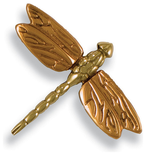 Brass Dragonfly Doorbell Ringer - Traditional - Doorbells And Chimes ...