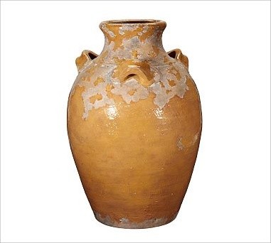 Sicily Terra Cotta Vase, Extra-Large, Persimmon - Traditional - Vases ...