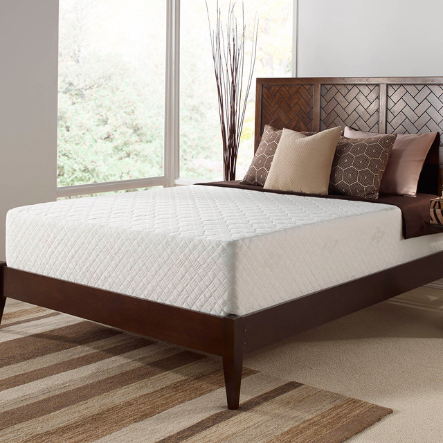 Serta Deluxe 12-inch King-size Memory Foam Mattress - Contemporary ...