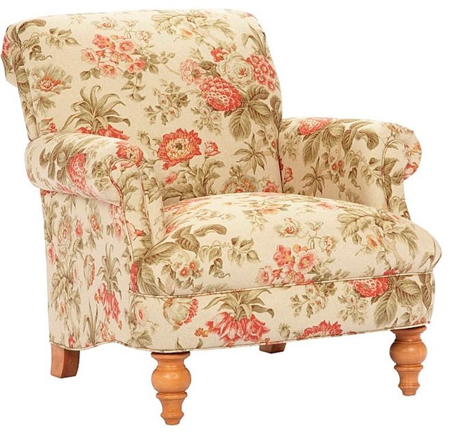 Broyhill - Chloe Traditional Curved Back Accent Chair - 014796-0Q ...