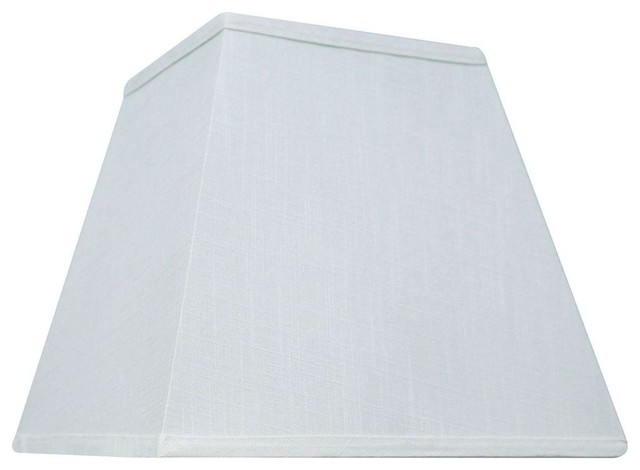 Hampton Bay Lamp Shades Mix & Match White Square Table Shade 15789 ...