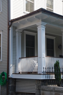 1800's Colonial Restoration (Rye, NY) - Traditional - Porch - new york ...