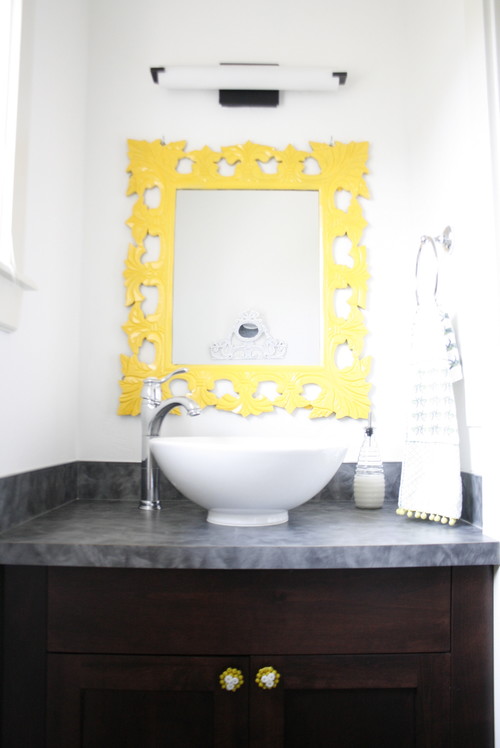 10 Stylish Ideas Using Bathroom Mirrors, Corner Bathroom Mirror Ideas