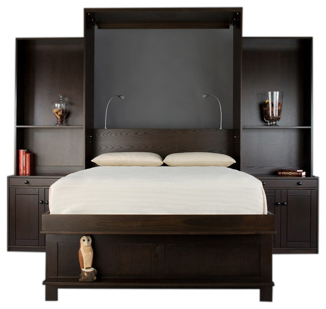 Sofa Wall Bed Open - Modern - Beds - dc metro - by Hardwood Artisans