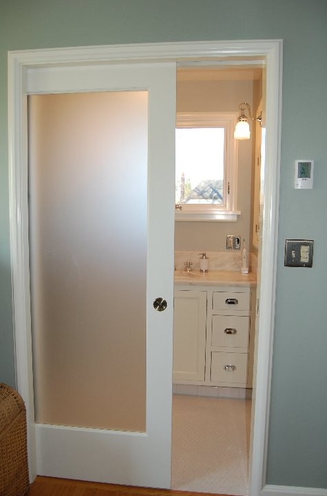 Can you tell me what type of glass was used in this pocket door? Was it ...