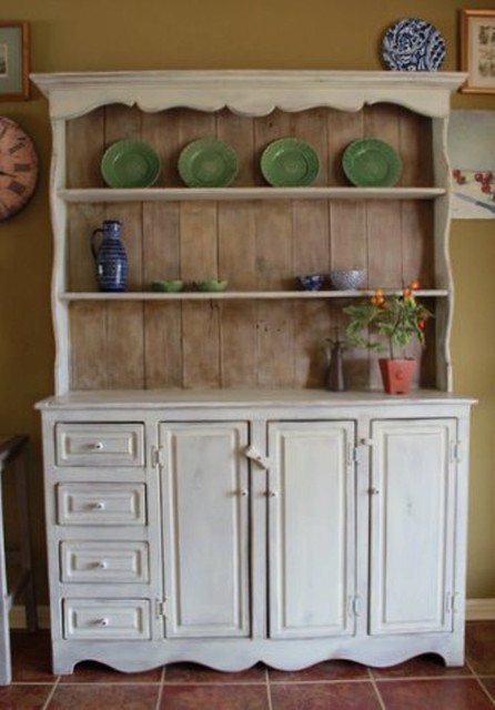 Rustic Farmhouse China Hutch - China Cabinets And Hutches - austin - by ...