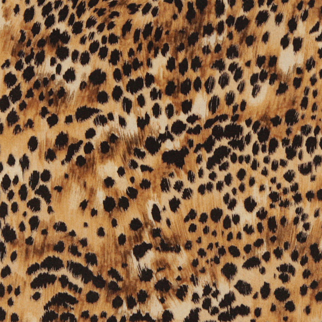 Gold And Black Cheetah Microfiber Stain Resistant Upholstery Fabric By ...