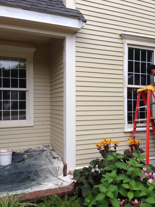 Trim color for exterior with crown point sand ( hc-90)