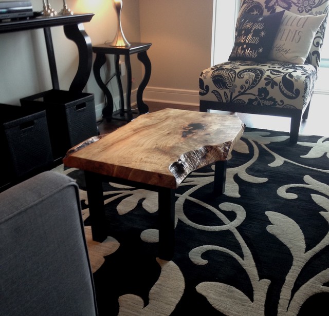 Maple Live Edge Coffee Table - Eclectic - Coffee Tables - toronto - by ...