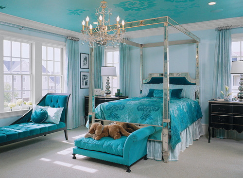 Bedroom Ideas by Interior Designers in Turquoise