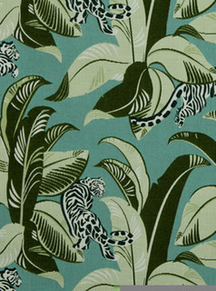 Jungalow Fabric, Lime - Contemporary - Outdoor Fabric - by Robert Allen ...